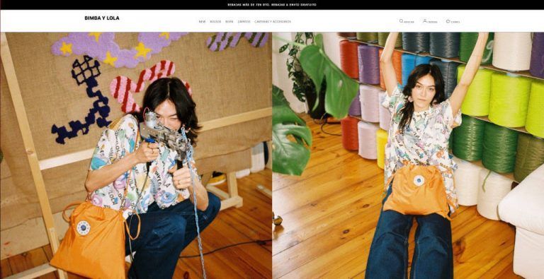 bimbayloladirecto.shop tienda online dudosa Bimba y Lola