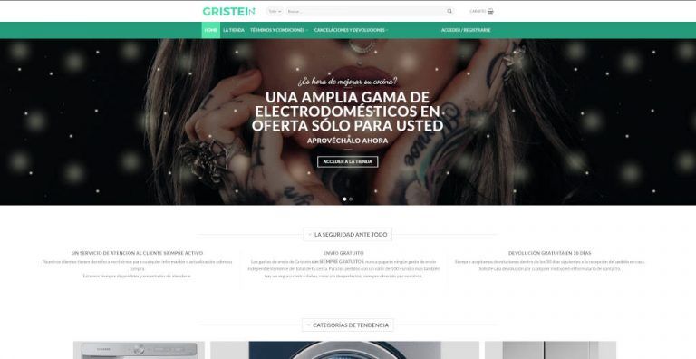 gristein.com online shop dubious home appliances