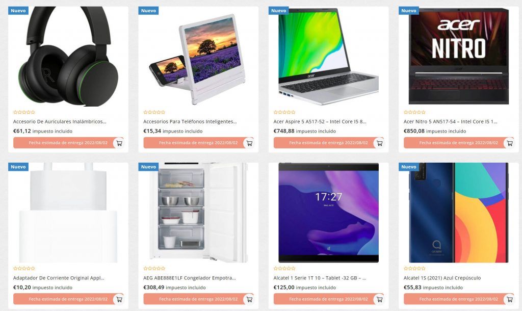 Deplatech.com Dubious Online Shop Electronics Products