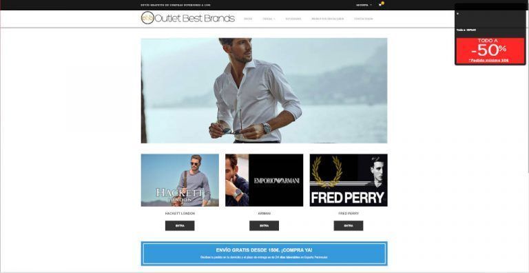 outletbestbrands.com tienda online dudosa moda hombre