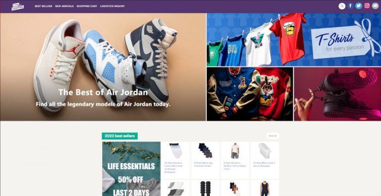 tthme.com online shop dubious sports footwear and clothing