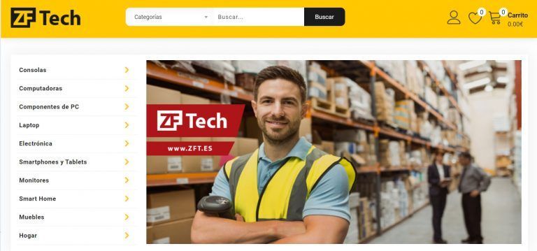 zft.es dubious online shop electronic products
