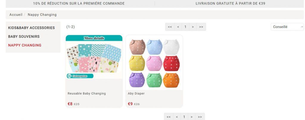 Gasandalias.online Dodgy Online Shop For Baby Items
