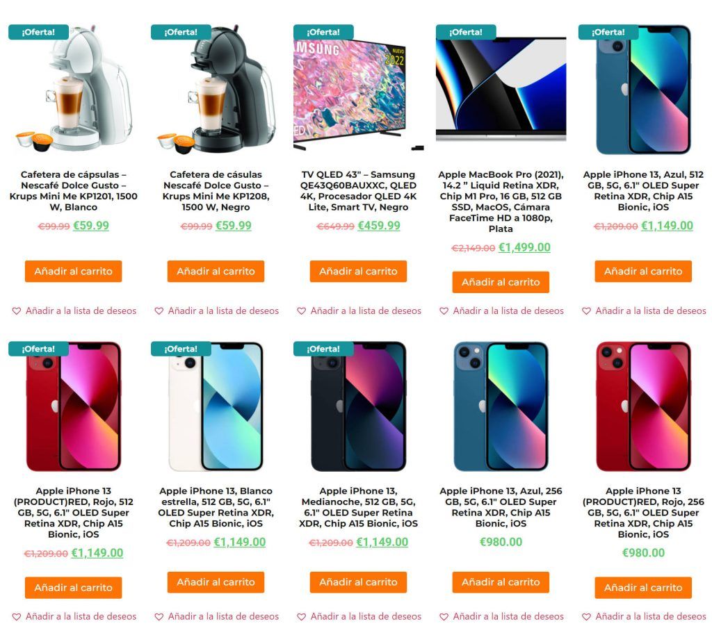 Multiplescosas.es Dubious Online Shop Multiproduct