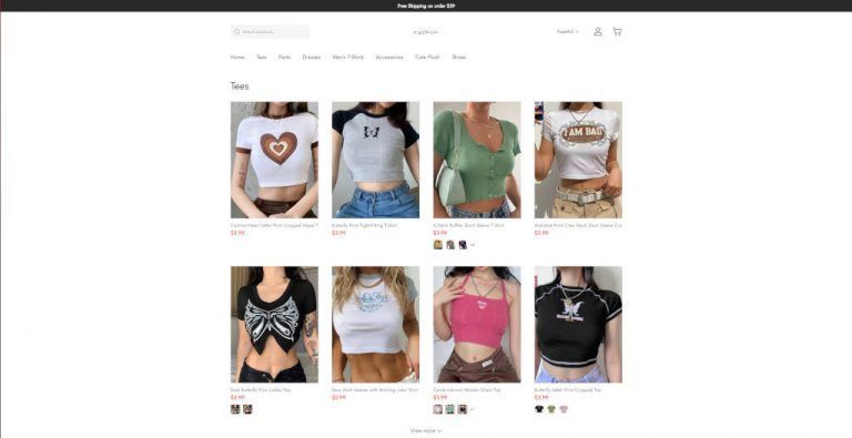 tutornice.com dubious fashion online shop