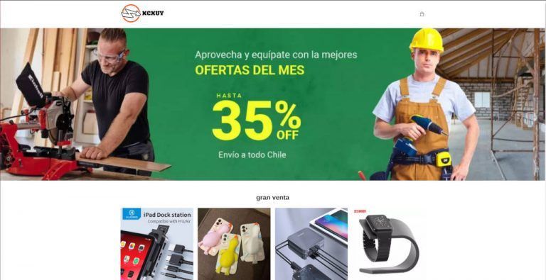 kcxuy.com dubious multi-product online shop
