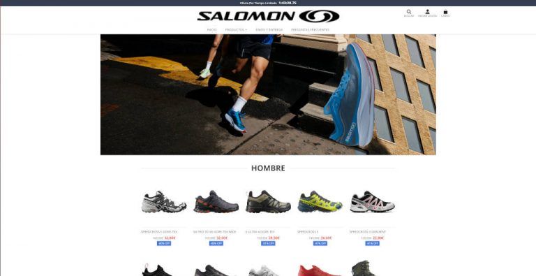 salomon-es.shop dubious Salomon online shop