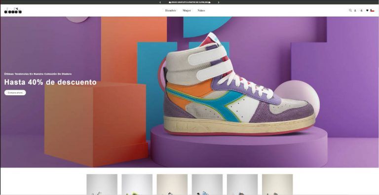 diadorachile.com dubious Diadora online shop