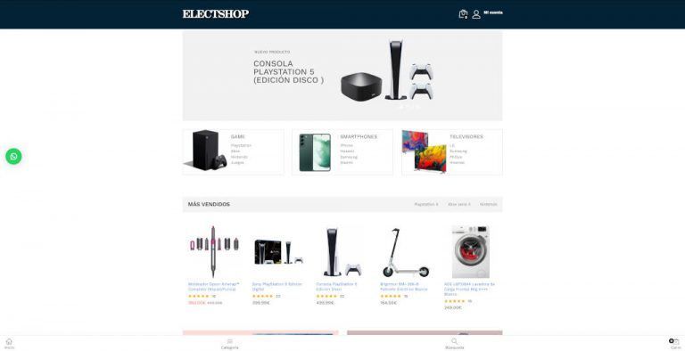 elect-shop.es tienda online dudosa productos electrónicos