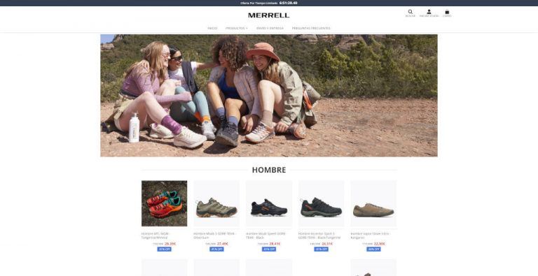 merrellsale.shop dodgy online shop Merrell