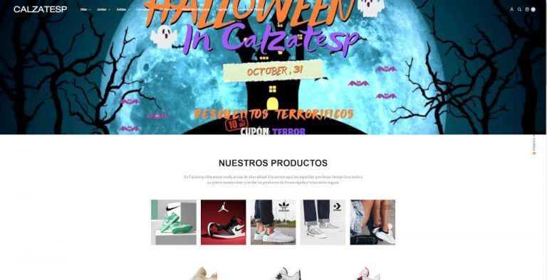 calzatesp.com tienda online dudosa zapatillas deportivas