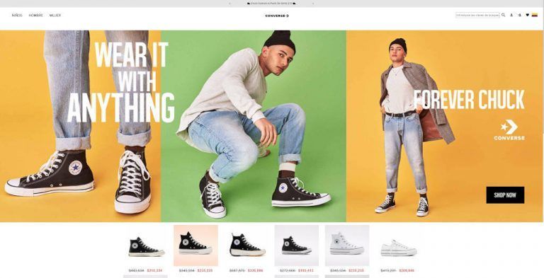 conversestore.com.co tienda online dudosa Converse