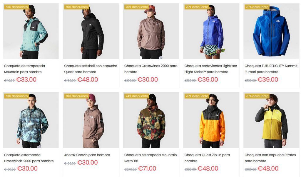 Northfaceoutlet.shop Tienda Online Dudosa