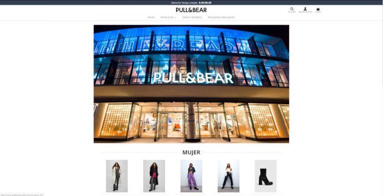 pullbearesoutlet.shop tienda online dudosa Pull & Bear