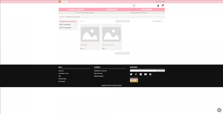 runshoecls.shop tienda online dudosa artículos para bebes