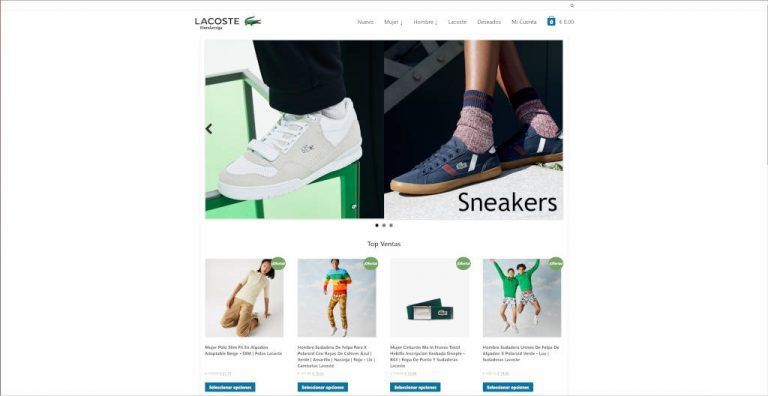 riendamiga.es tienda online dudosa Lacoste