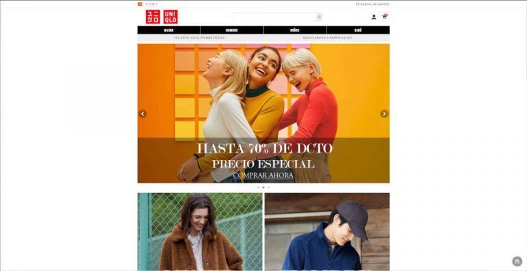 clothingsaleup.online tienda online dudosa Uniqlo
