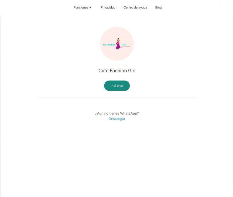 Cute Girl – Venta por WhatsApp