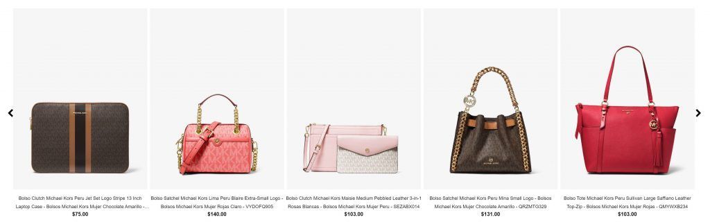 Michaelkors Peru.com Tienda Online Dudosa