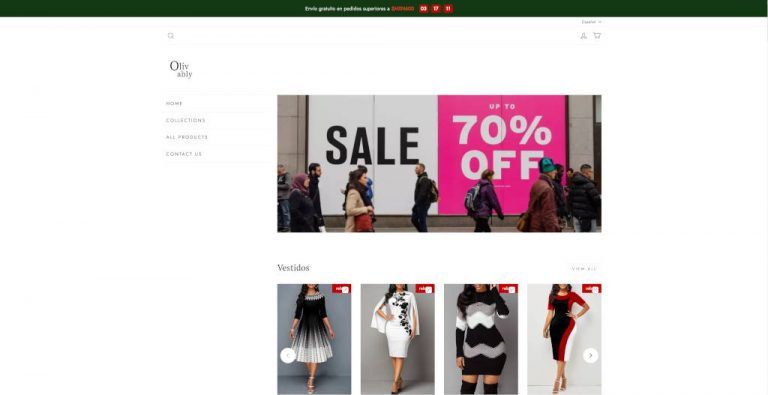 olivably.com tienda online dudosa moda
