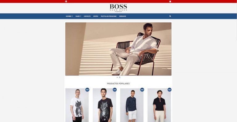 pangaeaquest.com tienda online dudosa Hugo Boss