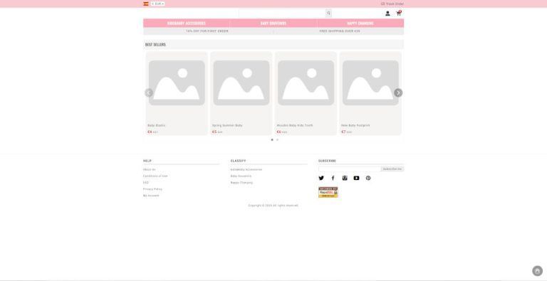 corricaldo.online tienda online dudosa artículos para bebés