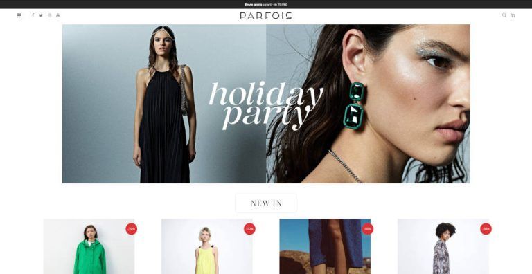 es-parfois.shop dubious online shop Parfois
