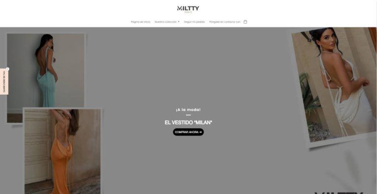miltty.com tienda online dudosa moda mujer
