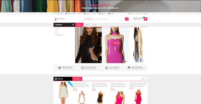 springfieldestore.com dubious fashion online shop