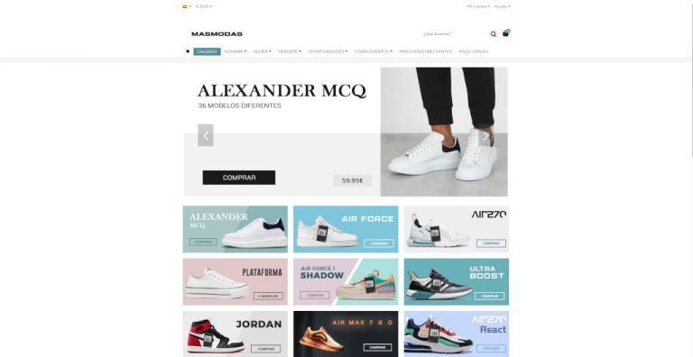 masmodas.net tienda online dudosa calzado de marcas