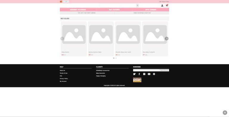 myshoespromo.online tienda online dudosa artículos para bebés
