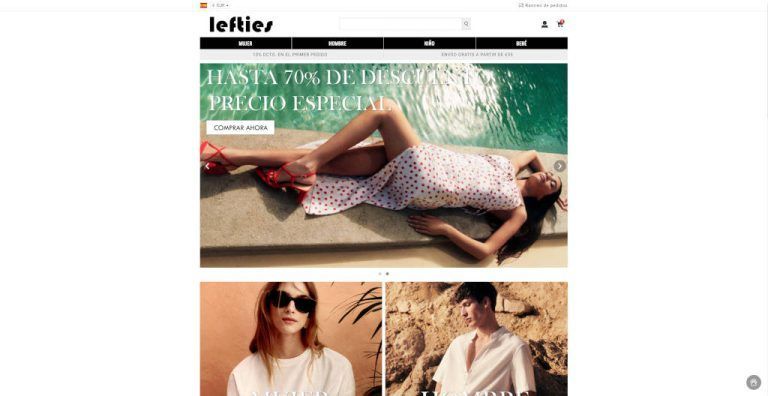 robesales.online tienda online dudosa Lefties