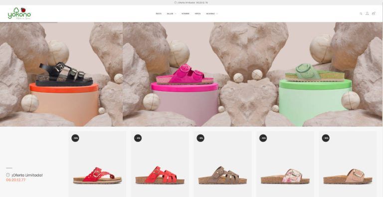 yokonozapatoes.shop tienda online dudosa calzado Yokono