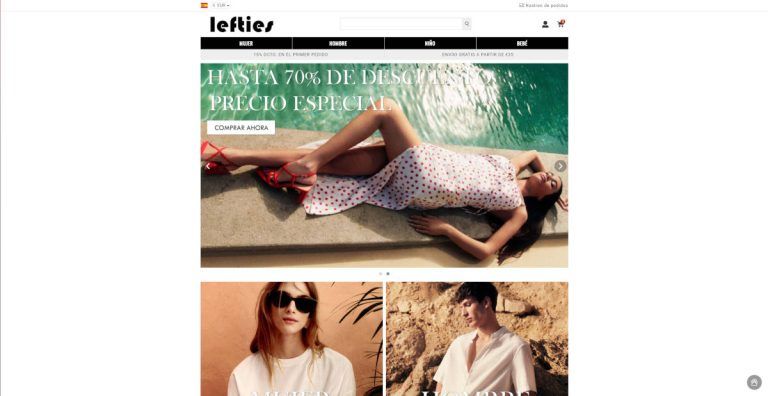 mujersropa.online tienda online dudosa de productos de Lefties