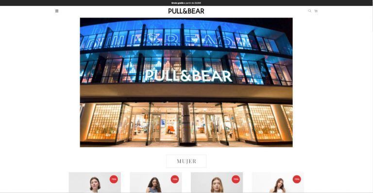 pullybearonline.shop tienda online dudosa de productos de Pull&Bear