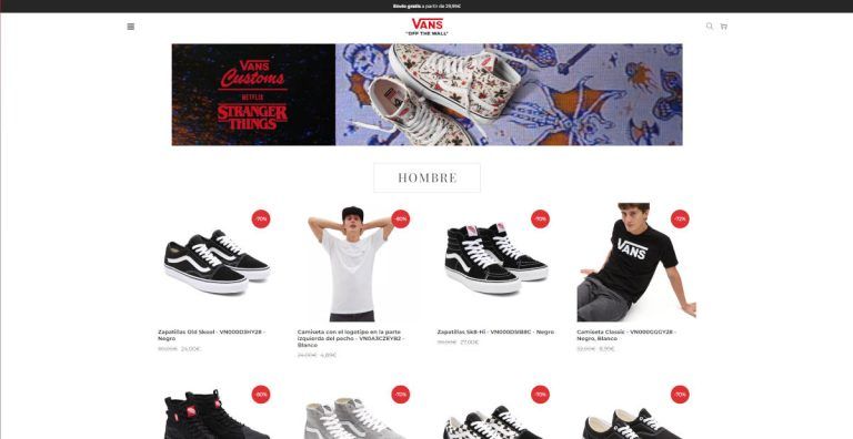 vansrebajas.shop tienda online dudosa calzado Vans