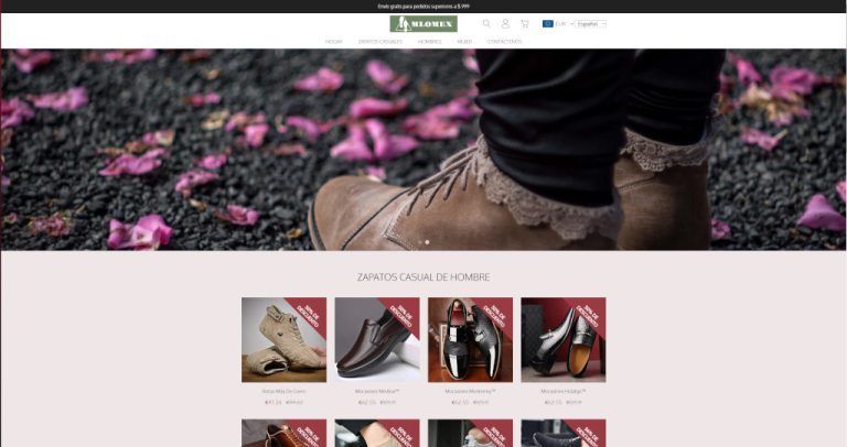 mlomex.com tienda online dudosa zapatillas y zapatos