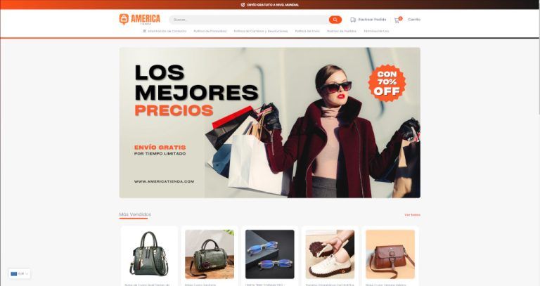 americatienda.com tienda online dudosa moda