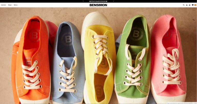 bensimon-espana.com tienda online dudosa de Bensimon
