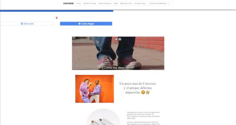 conversecolombia.org tienda online dudosa Converse