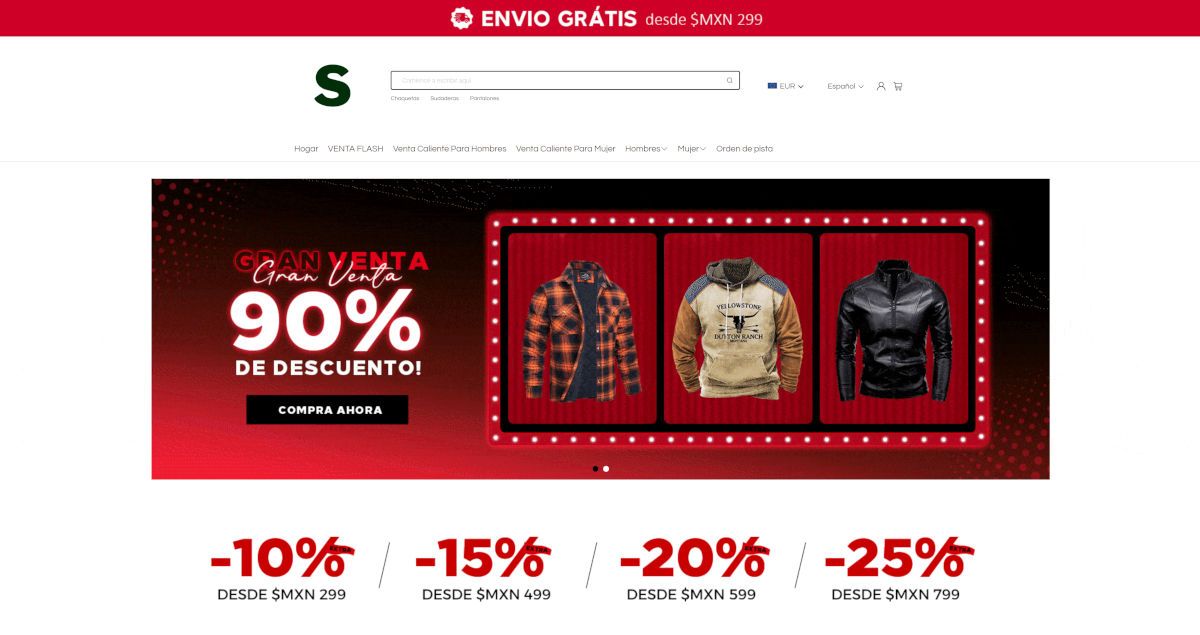 Cuperious.com Tienda Online Dudosa Shein