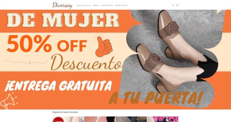 diversoy.com tienda online dudosa de moda
