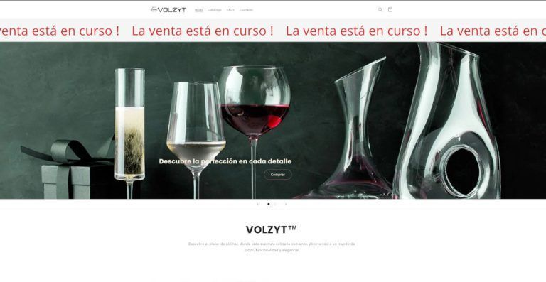 volzyt.com tienda online dudosa de decoración