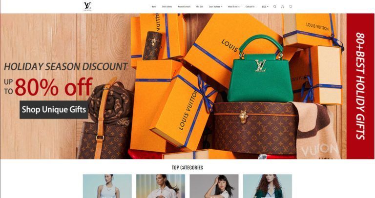 omgluxury.shop dubious online store Louis Vuitton