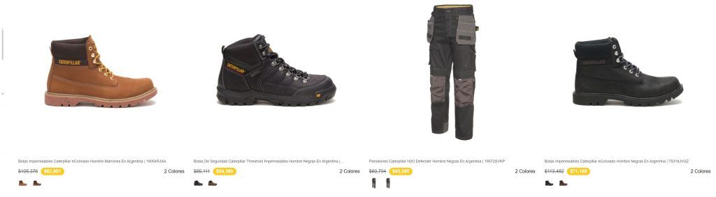 Caterpillarargentina.top Tienda Online Dudosa