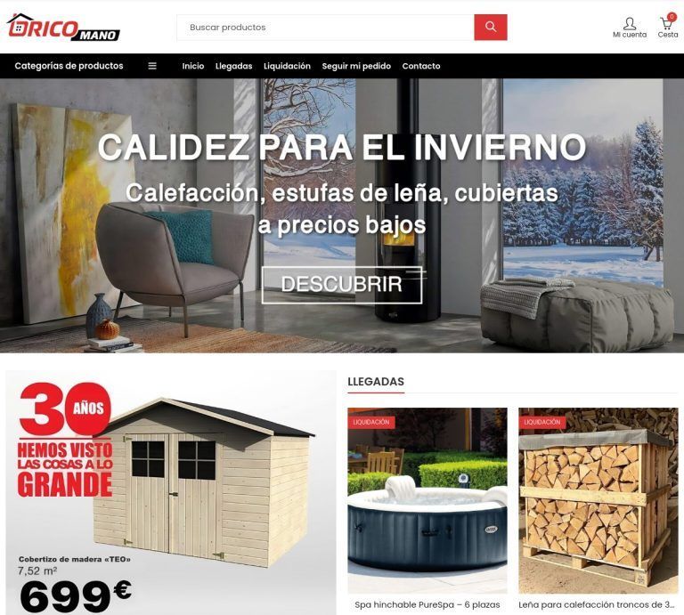 bricomano-espana.com Tienda online dudosa bricolaje