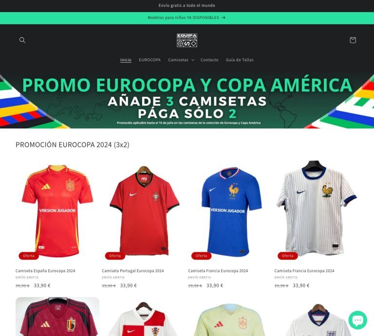 equipazone.com Tienda online dudosa de Camisetas de Fútbol