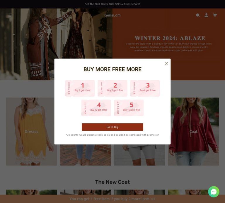 genalom.com tienda online dudosa de moda