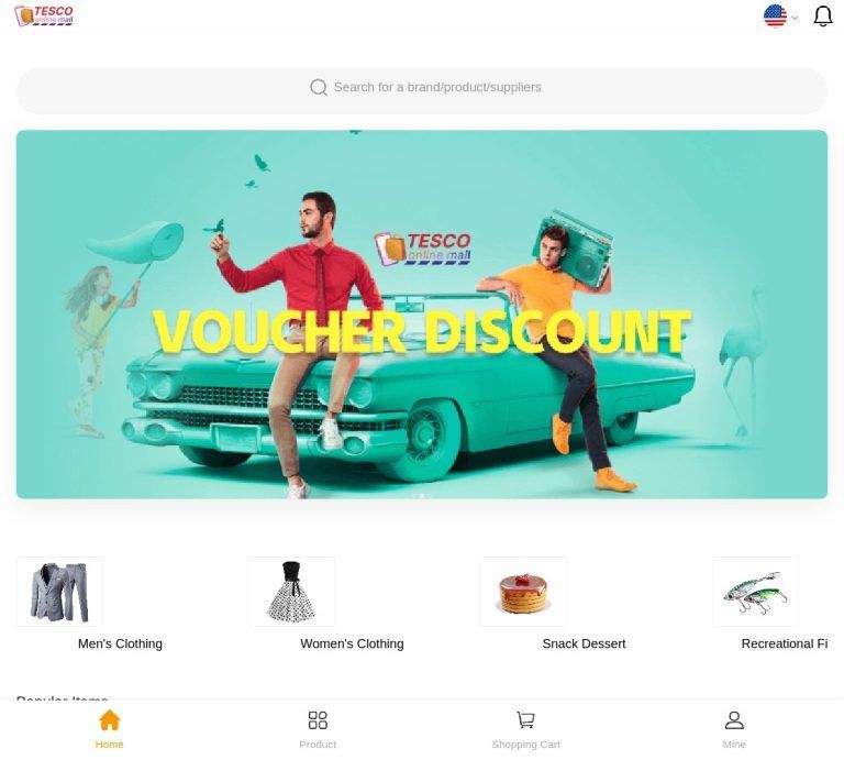 tescoonlinemall.shop Tienda online dudosa de Tesco