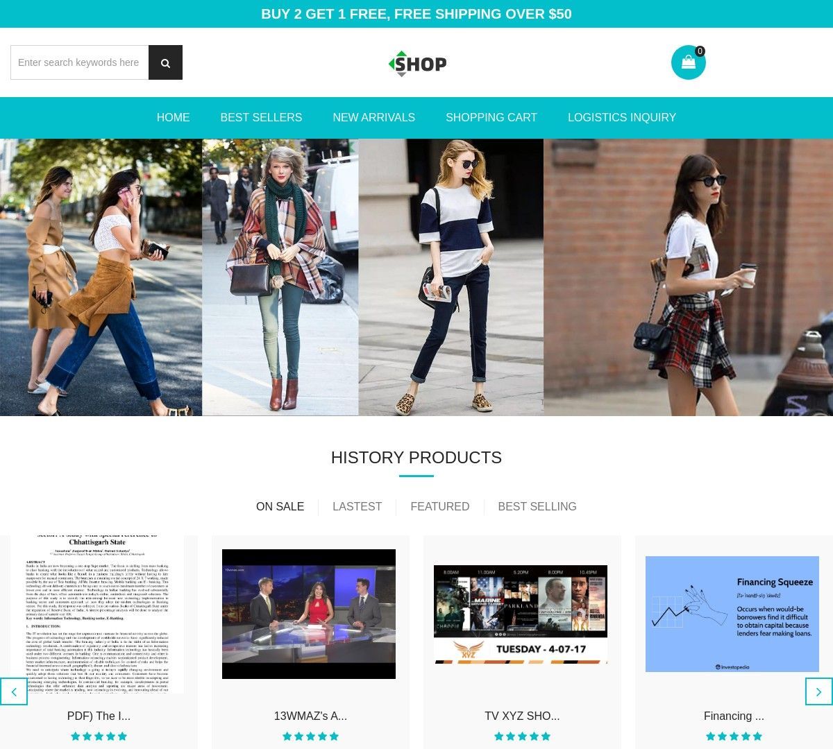 Tienda Online Dudosa Multiproducto 1